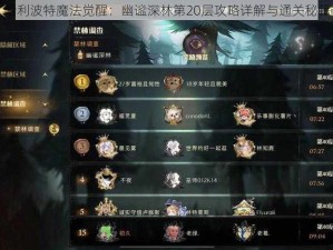 哈利波特魔法觉醒：幽谧深林第20层攻略详解与通关秘籍