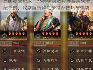 三国志战略版：S3赛季魏法骑阵容实战搭配指南：深度解析魏法骑搭配技巧与优势