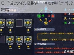 魔力宝贝手游宠物选择指南：深度解析培养攻略与战术应用策略