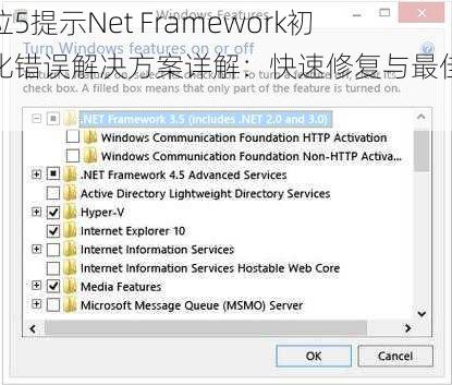 鬼泣5提示Net Framework初始化错误解决方案详解：快速修复与最佳实践