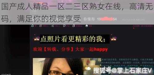 国产成人精品一区二三区熟女在线，高清无码，满足你的视觉享受