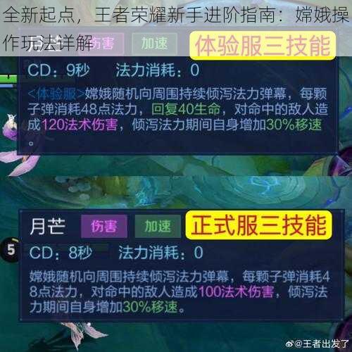 全新起点，王者荣耀新手进阶指南：嫦娥操作玩法详解