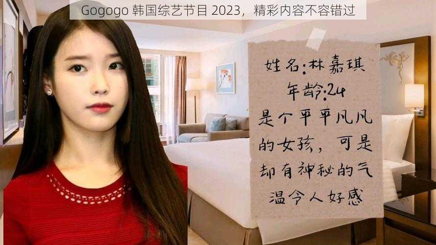 Gogogo 韩国综艺节目 2023，精彩内容不容错过