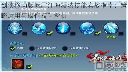 剑侠移动版峨眉江海凝波技能实战指南：策略运用与操作技巧解析