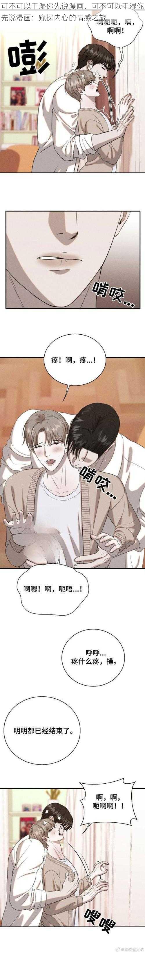 可不可以干湿你先说漫画、可不可以干湿你先说漫画：窥探内心的情感之旅