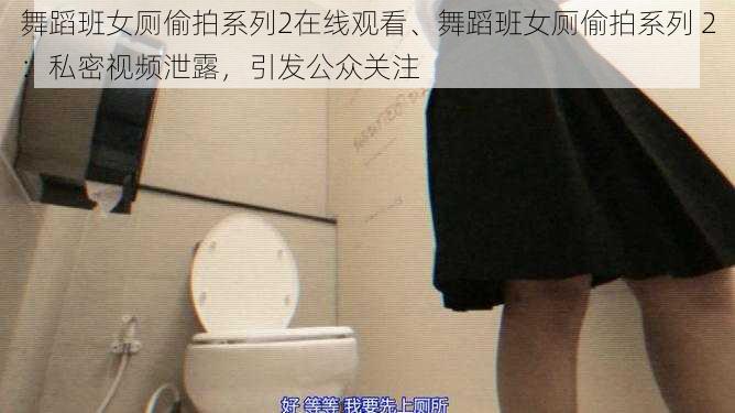 舞蹈班女厕偷拍系列2在线观看、舞蹈班女厕偷拍系列 2：私密视频泄露，引发公众关注