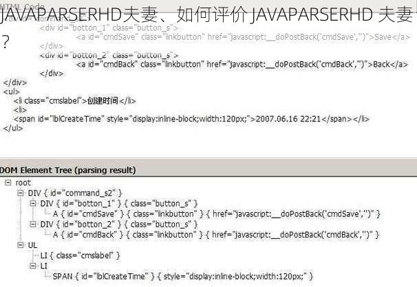 JAVAPARSERHD夫妻、如何评价 JAVAPARSERHD 夫妻？