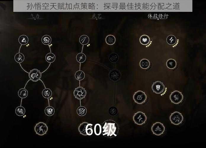 孙悟空天赋加点策略：探寻最佳技能分配之道