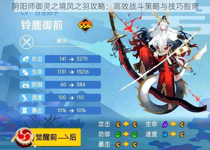 阴阳师御灵之境凤之羽攻略：高效战斗策略与技巧指南